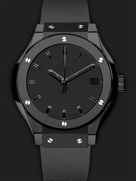 hublot all black.